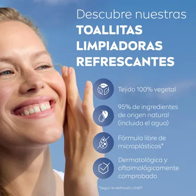 Nivea Toallitas Desmaquilladoras 3-en-1 Refrescantes - pack de 6 unidades – foto 4