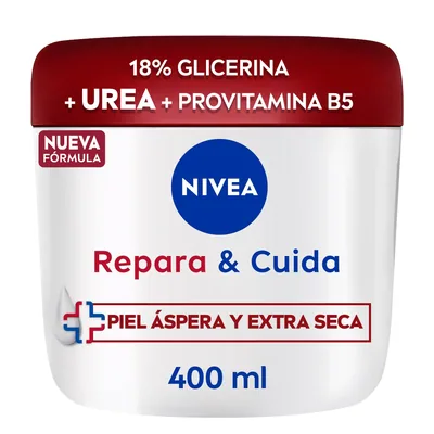 Nivea Repara & Cuida Crema Hidratante Corporal 400 ml (pack de 3)