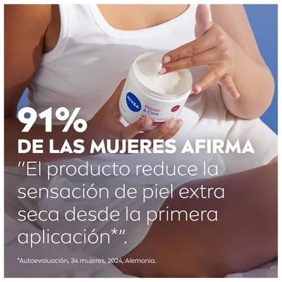 Nivea Repara & Cuida Crema Hidratante Corporal 400 ml - pack de 3 unidades – foto 4