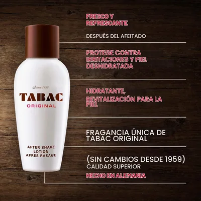 Tabac Original Loción After Shave 300 ml - 1 unidad – foto 5