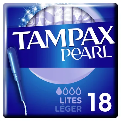 Tampax Tampón Pearl Lites (pack de 3)
