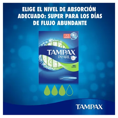 Tampax Tampones Pearl Super - pack de 2 unidades – foto 7