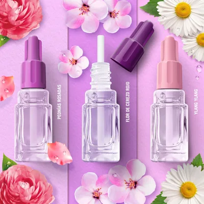 Ambi-Pur 3Volution recambio ambientador eléctrico Flores Elegantes 20 ml - pack de 7 unidades – foto 1