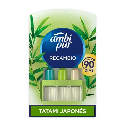 Ambi-Pur 3Volution recambio ambientador eléctrico Tatami Japonés (pack de 7)