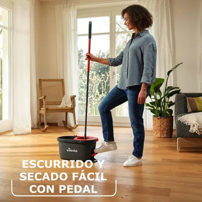 Vileda Recambio Turbo Classic para Fregona Giratoria - pack de 6 unidades – foto 1