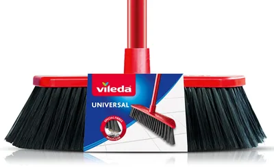 Vileda Recambio de Cepillo Universal Rojo y Negro - pack de 6 unidades – foto 3
