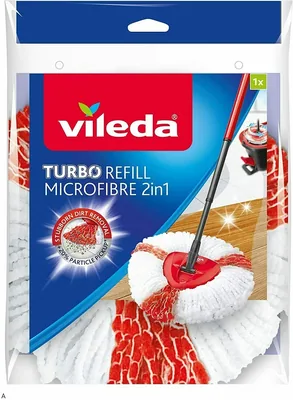 Vileda Recambio Turbo para Suelos Duros (pack de 6)