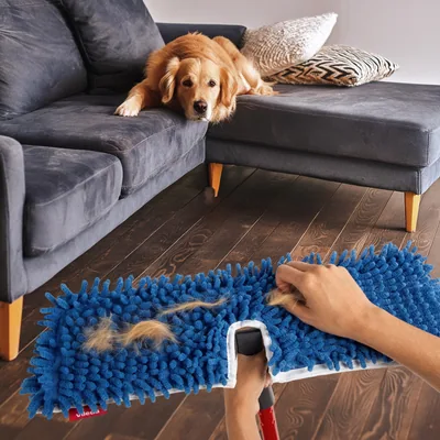 Vileda Pet Pro Flip Mopa, Doble Cara 2 en 1, Limpieza Seco y Húmedo - 1 unidad – foto 1