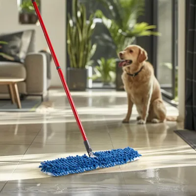 Vileda Pet Pro Flip Mopa, Doble Cara 2 en 1, Limpieza Seco y Húmedo - 1 unidad – foto 5