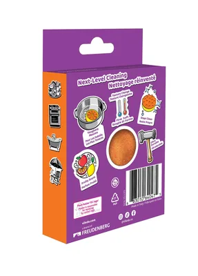 Vileda Punch Esponja Naranja de Uso Intenso sin Rayar - pack de 6 unidades – foto 2