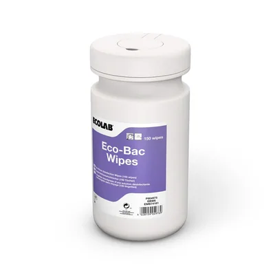 Eco-Bac Wipes toallitas desinfectantes
