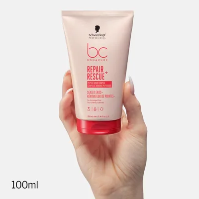 Schwarzkopf BC Repair Rescue Sealed Ends+ Argine 100ml - 1 unidad – foto 3