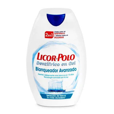 Licor del Polo 2 en 1 Blanqueador Avanzado Antimanchas y Frescor 75 ml - pack de 12 unidades – foto 3