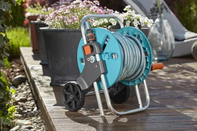 Gardena Set CleverRoll S carro portamangueras 20 m 18502-20 - 1 unidad – foto 3