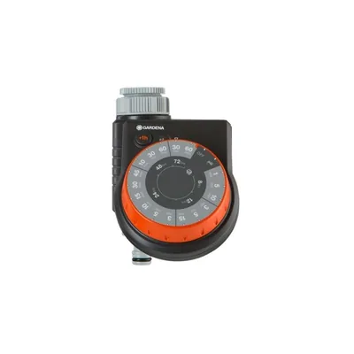 Gardena programador de riego analógico Easy 17 programas negro