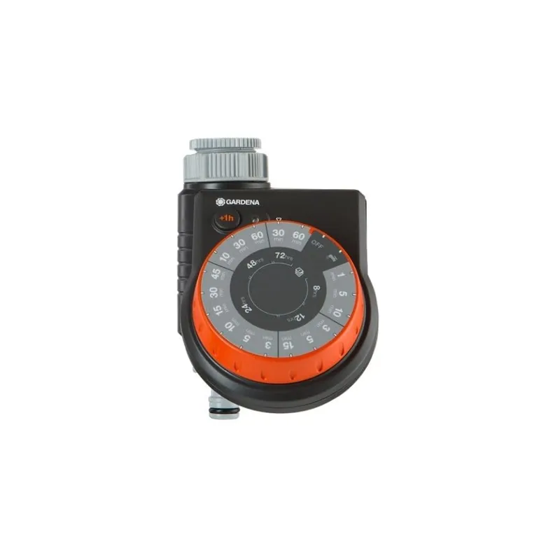 Gardena Programador de riego analógico Easy 17 programas negro - 1 unidad