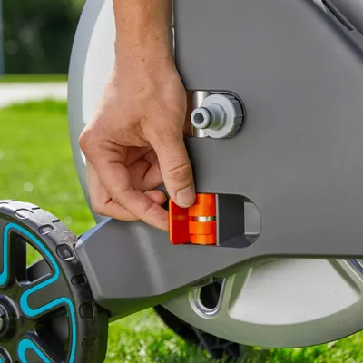 Gardena Carro metal con manguera de 15 mm y 25 metros - 1 unidad – foto 3