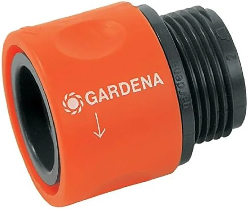 Gardena 2917-20 Conector rosca para conectar la manguera al adaptador para - pack de 2 unidades
