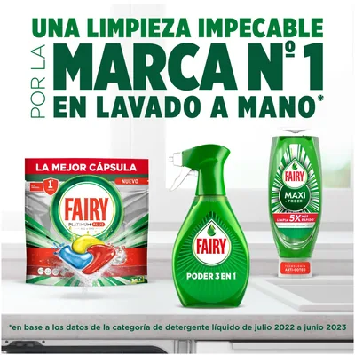 Fairy Ultra Original líquido lavavajillas verde LiftAction 820 ml - pack de 12 unidades – foto 5