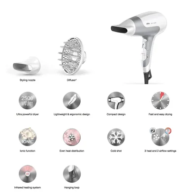 Braun Satin Hair HD 585 - 1 unidad – foto 3