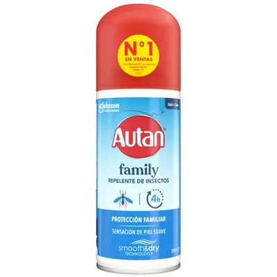 Autan Family Care Spray Repelente Mosquitos (pack de 3)