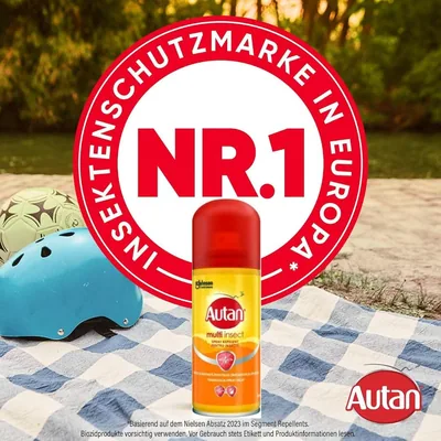 Autan Protection Plus repelente de mosquitos en spray 100 ml - pack de 3 unidades – foto 3