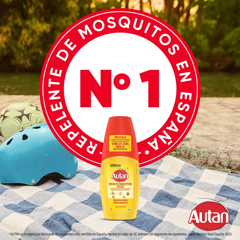 Autan Multi Insectos vaporizador repelente mosquitos 100 ml - pack de 6 unidades