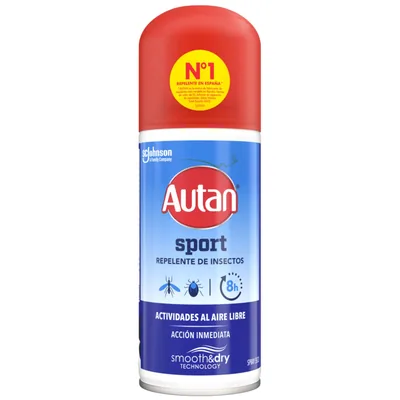 Autan Sport spray repelente mosquitos 100 ml (pack de 6)