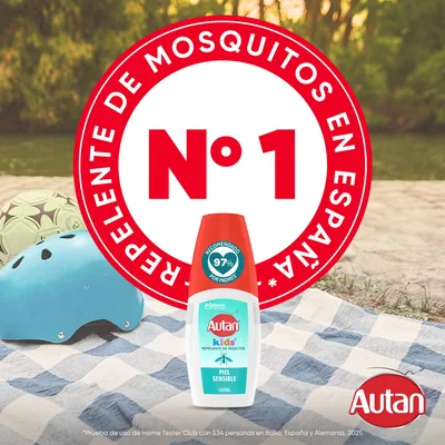 Autan Kids spray repelente mosquitos 100 ml - pack de 6 unidades – foto 1