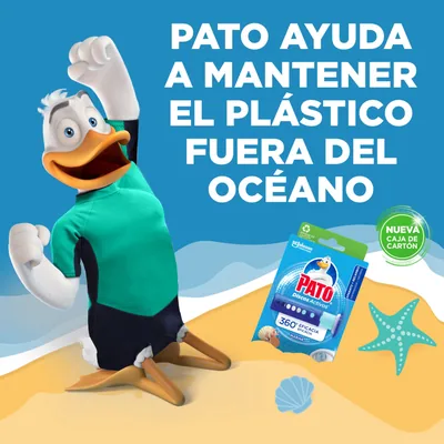 DUCK Pato Discos Activos WC Marine 36 ml - pack de 5 unidades – foto 2