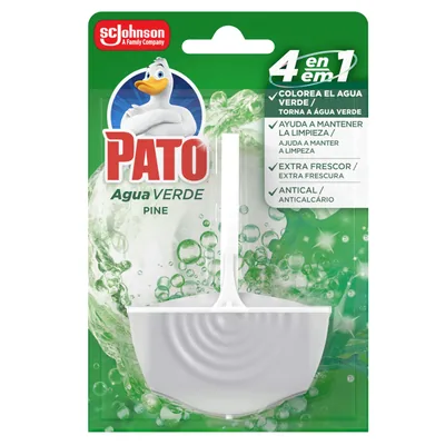 Duck pato colgador agua verde 4 en 1 (pack de 12)