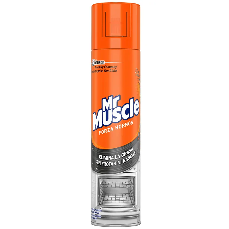 Mr Muscle Forza Hornos Gel de Limpieza para Hornos 300ml - pack de 2 unidades