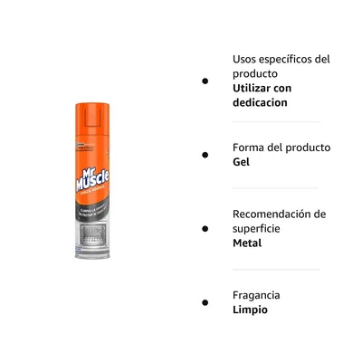 Mr Muscle Forza Hornos Gel de Limpieza para Hornos 300ml - pack de 2 unidades – foto 3