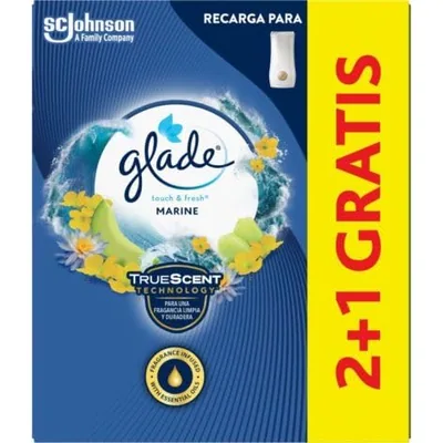 Glade Ambientador Touch & Fresh Marine (pack de 2)