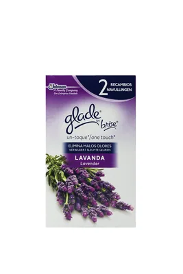 Glade By Ambientador Aero Un Toque Lavanda (pack de 2)