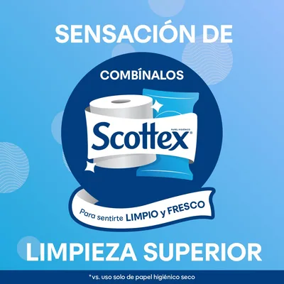 Scottex Original Papel Higiénico Seco, 32 rollos - pack de 4 unidades – foto 5