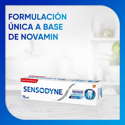 Sensodyne Repair & Protect, Pasta de Dientes Blanqueantes, Protección Frente a 75 ml - pack de 3 unidades – foto 4