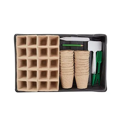 Grouw set para plantar plantas de jardín 47 utensilios (pack de 2)