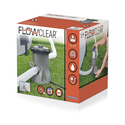 Bestway Depuradora de cartucho 1.249 l/h Ø25x27 cm 58381 - 1 unidad – foto 3