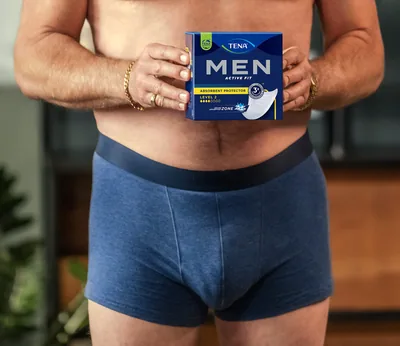 TENA Men Level 2 Compresa Protectora para Hombre, 10 compresas - pack de 6 unidades – foto 2