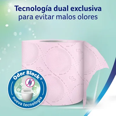 Colhogar Papel Higiénico Cuida&Protege Odor Block 12 rollos - pack de 3 unidades – foto 3