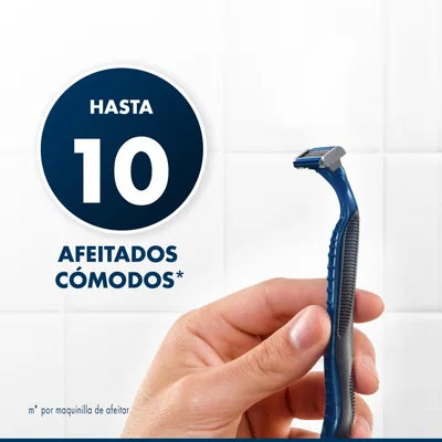 Gillette Blue3 Smooth maquinillas de afeitar desechables hombre - pack de 6 unidades – foto 4