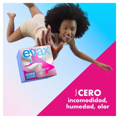 EVAX Liberty Super compresas con alas 10 compresas - pack de 8 unidades – foto 2