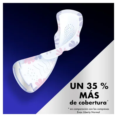 EVAX Liberty compresas de noche con alas 9 compresas - pack de 8 unidades – foto 7