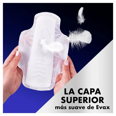 EVAX Liberty compresas de noche con alas 9 compresas - pack de 8 unidades – foto 4