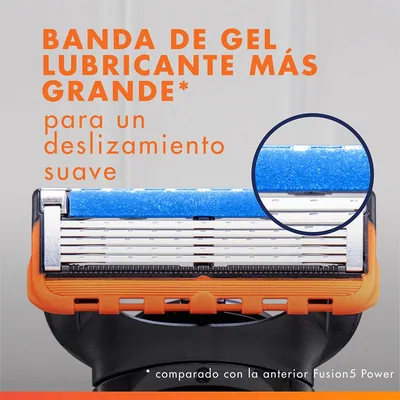 Gillette Fusion5 Power cuchillas de afeitar hombre - 1 unidad – foto 2