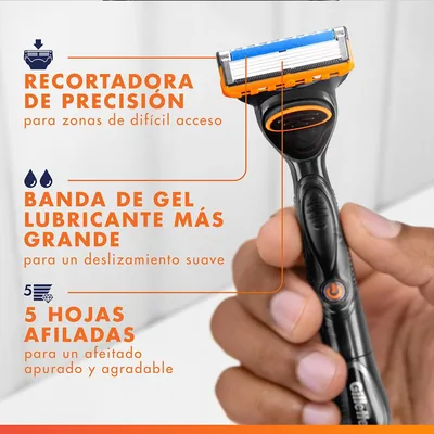 Gillette Fusion5 Power cuchillas de afeitar hombre - 1 unidad – foto 5