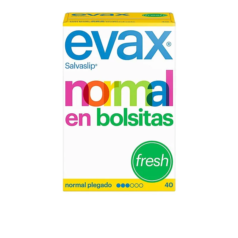 EVAX Salvaslip Flexi&Fresh normal protegeslips 40 salvaslips - pack de 10 unidades