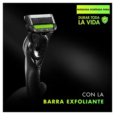 Gillette Labs máquina de afeitar con barra exfoliante y funda de viaje - 1 unidad – foto 4