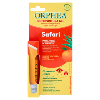 Orphea Natural Postpicadura Gel-Fuerte Safari 37g (pack de 3)